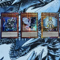 Yugioh Quarter Century Lot Of 3 near mint RAO3 & MP24 - Image 1