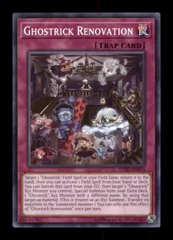 Ghostrick Renovation EXFO-EN074 1996 Yu-Gi-Oh! TCG Trading Card - Image 1