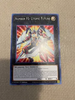 Yu-Gi-Oh! number F0: utopic future mint rare 1st ed KICO-EN049 - Image 1