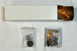 Yu-Gi-Oh! Story of White Playmat Sleeve Dice Coin Set YCSJ Nagoya 2025 - Image 1
