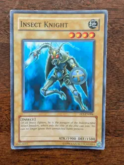 FET-EN004 Insect Knight Common Excellent Condition Yugioh - Image 1