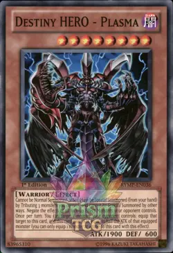 1st Ed Destiny HERO - Plasma RYMP-EN036 Yugioh - Image 1