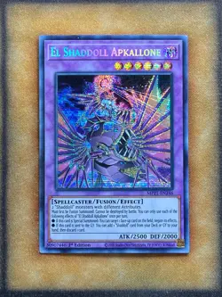 Yugioh El Shaddoll Apkallone MP21-EN246 Secret Rare 1st Ed NM - Image 1