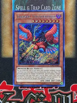Yugioh Danger! Thunderbird! SOFU-EN082 Secret Rare NM - Image 1