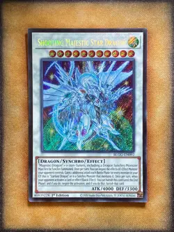 Yugioh Shooting Majestic Star Dragon BLGG-EN092 Secret Rare 1st Ed NM - Image 1