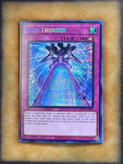 Yugioh Iron Thunder MP25-EN058 Secret Rare 1st Ed NM - Image 1