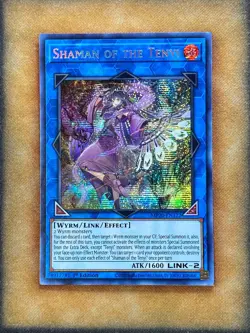 Yugioh Shaman of the Tenyi MP20-EN122 Secret Rare 1st Ed NM - Image 1