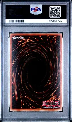 2002 YU-GI-OH! PROMO DDS-DARK DUEL STORIES #005 ACID TRAP HOLE PSA 6 - Image 2