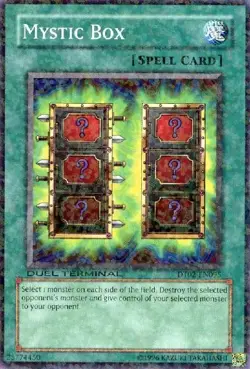 Yugioh! LP Mystic Box - DT02-EN095 - Common - Duel Terminal Lightly Played, Engl - Image 1