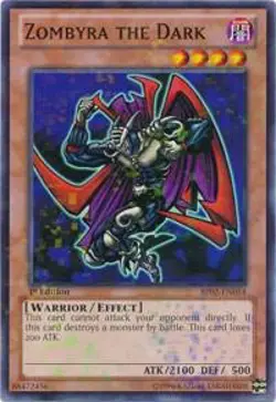 Zombyra the Dark (Mosaic Rare) 1st Edition Mosaic Rare BP02-EN014 LP - Image 1