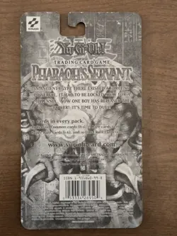 YuGiOh Pharaoh's Servant Blister Booster Pack Sealed Square Original Konami Read 53334289504 - Image 3
