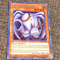 Yu-Gi-Oh! TCG Flying Elephant BLRR-EN003 Secret Rare Holo EN 1st Ed - Image 1