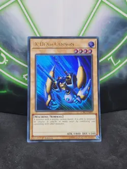 Yugioh X-Head Cannon LCKC-EN005 Ultra Rare 1st Edition NM - Image 1