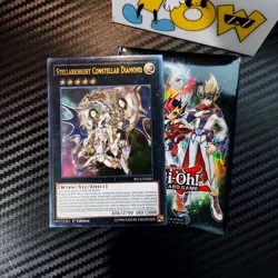 YUGIOH ULTIMATE RARE card SECE-EN051 1ST STELLARKNIGHT CONSTELLAR DIAMOND - Image 1