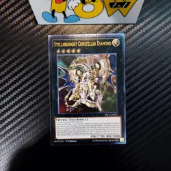 YUGIOH ULTIMATE RARE card SECE-EN051 1ST STELLARKNIGHT CONSTELLAR DIAMOND - Image 2