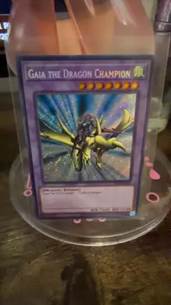 Gaia the Dragon Champion White DragonAnniversary Edition) Yu-Gi-Oh Unlimited NM - Image 1