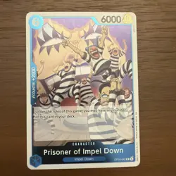 1x One Piece - Prisoner of Impel Down - OP16-042 R - English - Image 1