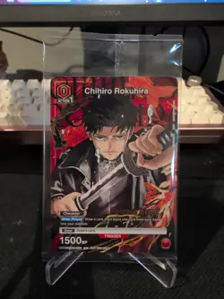 Union Arena Chihiro Rokuhira Release Event Participation Promo (Sealed) No Foil - Image 1