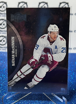 2021-22 SKYBOX METAL NATHAN MACKINNON # 130 COLORADO AVALANCHE HOCKEY CARD - Image 1