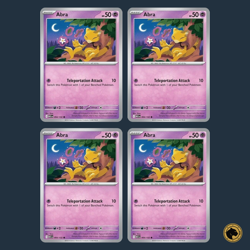 x4 Abra 054/132- Playset - Mega Evolution - Pokemon TCG - NM - Image 2