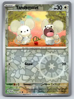 Tandemaus 159/198 Reverse Holo - Pokemon : S&V - NM - Pani Kobayashi - Image 1