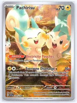 Pachirisu 208/198 - Pokemon - Scarlet & Violet - NM - zig - Image 1
