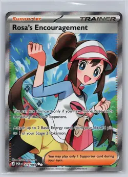 Rosa's Encouragement 114/088 - Pokemon - Perfect Order - NM - Atsushi Furusawa - Image 1