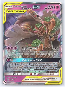 Trevenant & Dusknoir GX - SM217 - Sun & Moon Promo - NM - Mitsuhiro Arita - Image 1