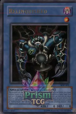 Relinquished ultra rare SDP-001 Yugioh - Image 1