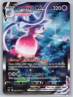 Hatterene VMAX GG47/GG70 - Pokemon - Crown Zenith Galarian Gallery - NM - sui - Image 1