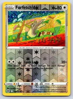 Farfetch'd 115/172 Reverse Holo - Pokemon : Brilliant Stars - NM - Komiya - Image 1