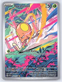 Toedscool 201/198 - Pokemon - Scarlet & Violet - NM - Akira Komayama - Image 1