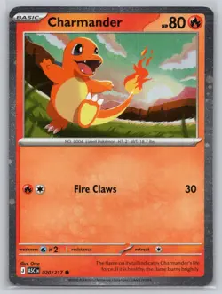 Charmander (Cosmos Holo) 020/217 - Pokemon - NM - Orca - Image 1