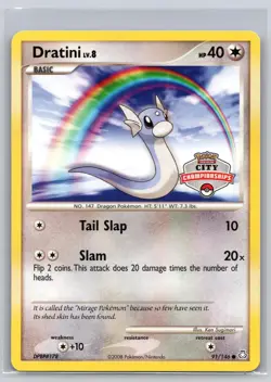 Dratini 91/146 - Pokemon - Legends Awakened - NM - Ken Sugimori - Image 1