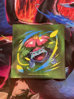 Pokemon TCG Mega Venusaur EX Premium Collection Sticker - Image 1