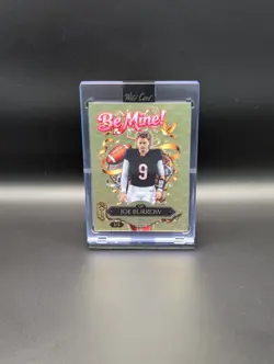 2026 Joe Burrow True 1/1 Gold Vinyl Be Mine Wild Card Sweet Bengals - Image 1