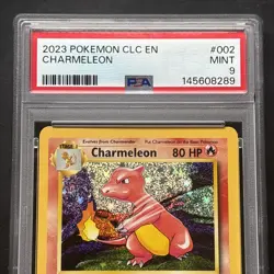 Charmeleon CLC 002/034 Classic Collection 2023 Pokemon Card - PSA 9 MINT - Image 2