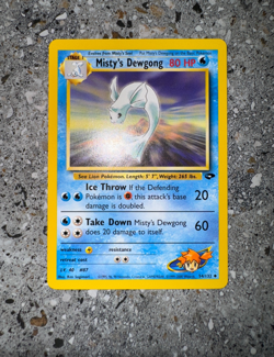 Pokemon TCG Cards Misty's Dewgong 54/132 Gym Challenge Uncommon NM-M - Image 3
