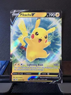 SWSH: Sword & Shield Promo Cards #SWSH198 Pikachu V - Image 1