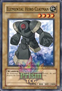 Elemental HERO Clayman TLM-EN003 Yugioh - Image 1