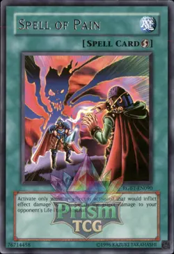 Spell of Pain rare RGBT-EN090 Yugioh - Image 1