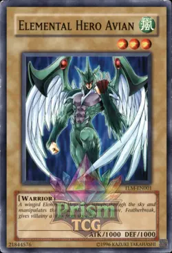Elemental HERO Avian TLM-EN001 Yugioh - Image 1