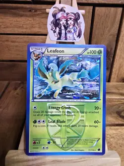 Leafeon Rare - 11/116 - Plasma Freeze - Pokemon Card - Image 1