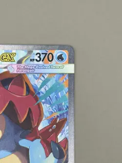 Mega Feraligatr EX 274/217 Full Art EX Holo Pokemon TCG Card - Image 5