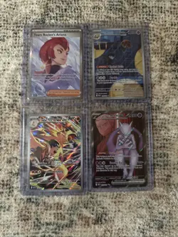 Pokemon TCG Destined Rivals 5 Card Full Art Lot No Duplicates - Image 1