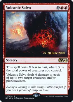 Volcanic Salvo (172s) - Date Stamped - Image 1
