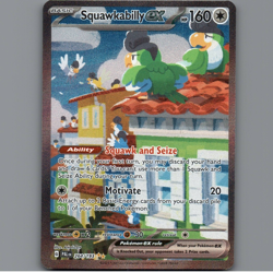 Pokemon Cards Squawkabilly ex 264/193 Paldea Evolved NM - Image 1
