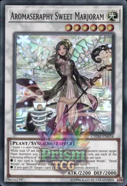 Aromaseraphy Sweet Marjoram super rare CHIM-EN034 Yugioh - Image 1