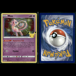 Pokemon Card Lot 20 Cards Pokemon Celebrations Mew Holo 011/025 25th Anniversary - Image 4