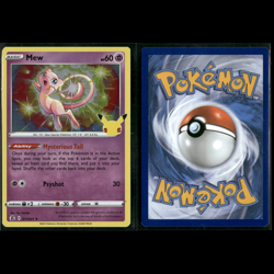 Pokemon Card Lot 20 Cards Pokemon Celebrations Mew Holo 011/025 25th Anniversary - Image 5